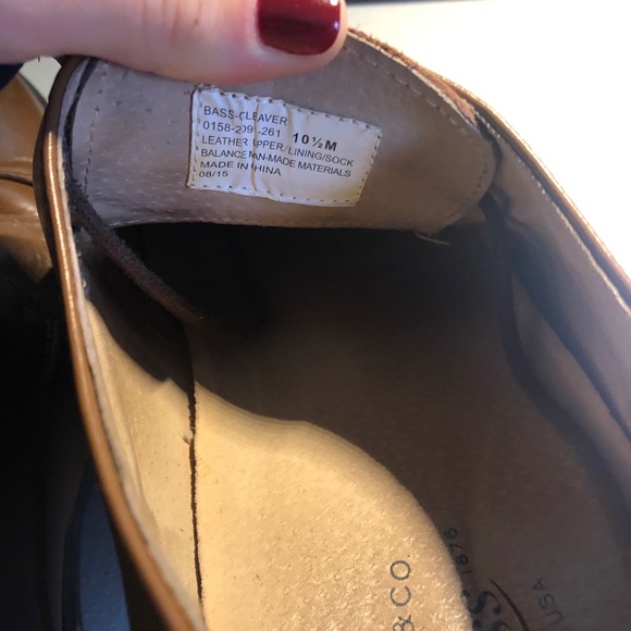GH Bass Dress Shoes - Tan